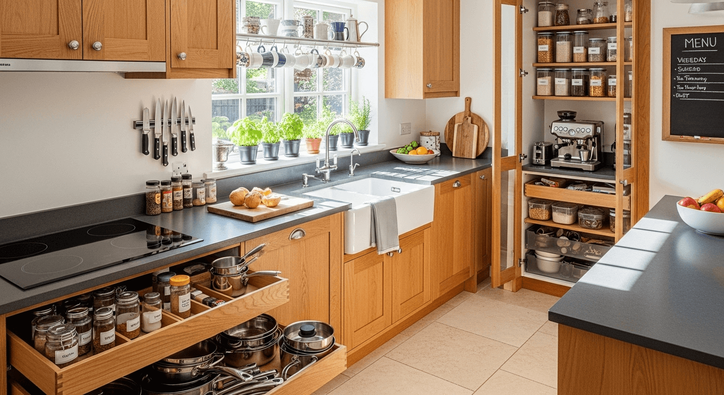 How to Completely Organize Your Kitchen: Expert Tips
