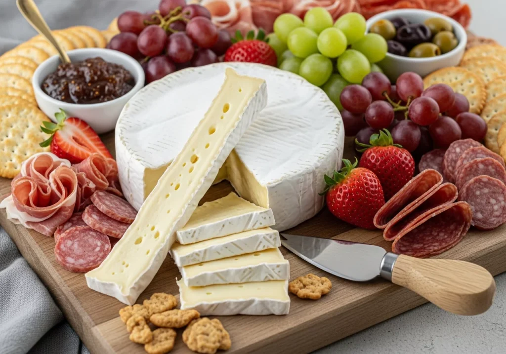 How to Cut Brie Cheese for Charcuterie Board