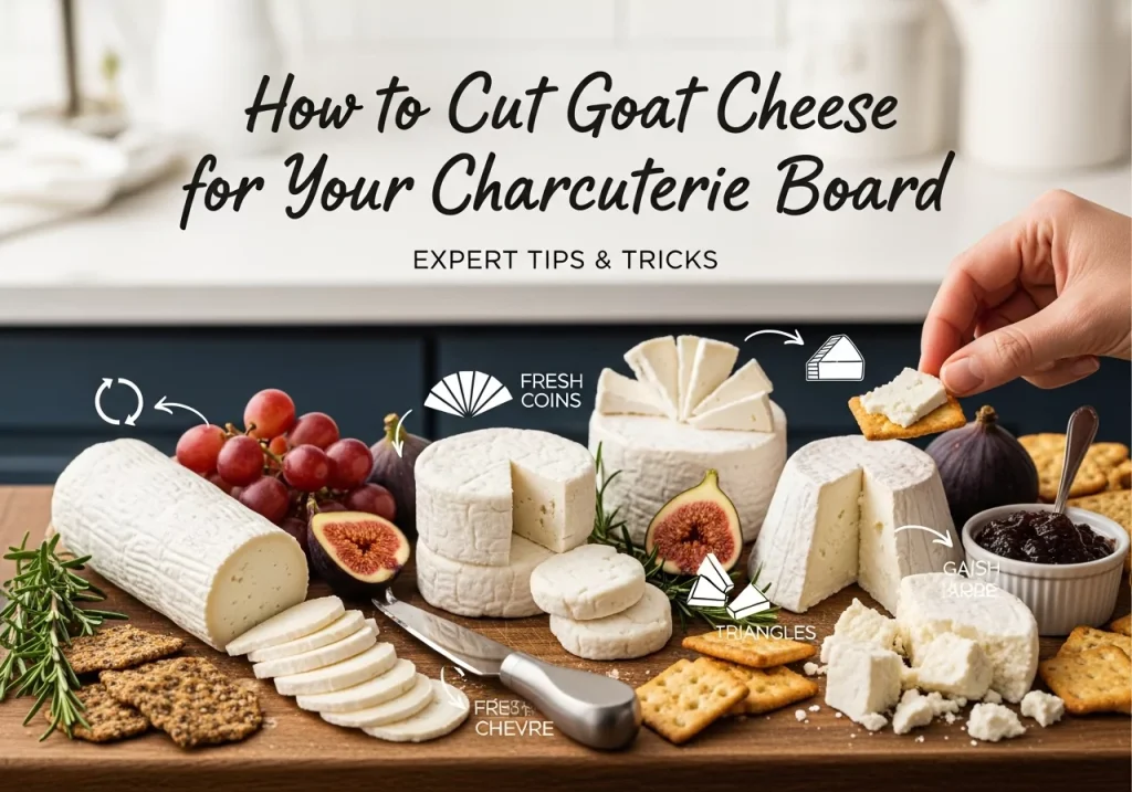 How to Cut Goat Cheese for Charcuterie Board