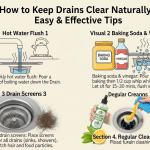 How to Keep Drains Clear Naturally