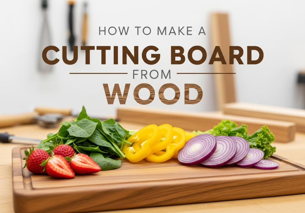 How to Make a Cutting Board from Wood