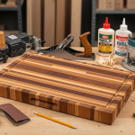How to make butcher block cutting board