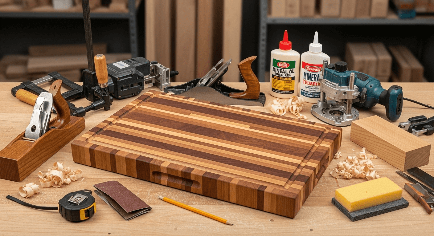 How Do You Make a Butcher Block Cutting Board: Easy DIY Guide