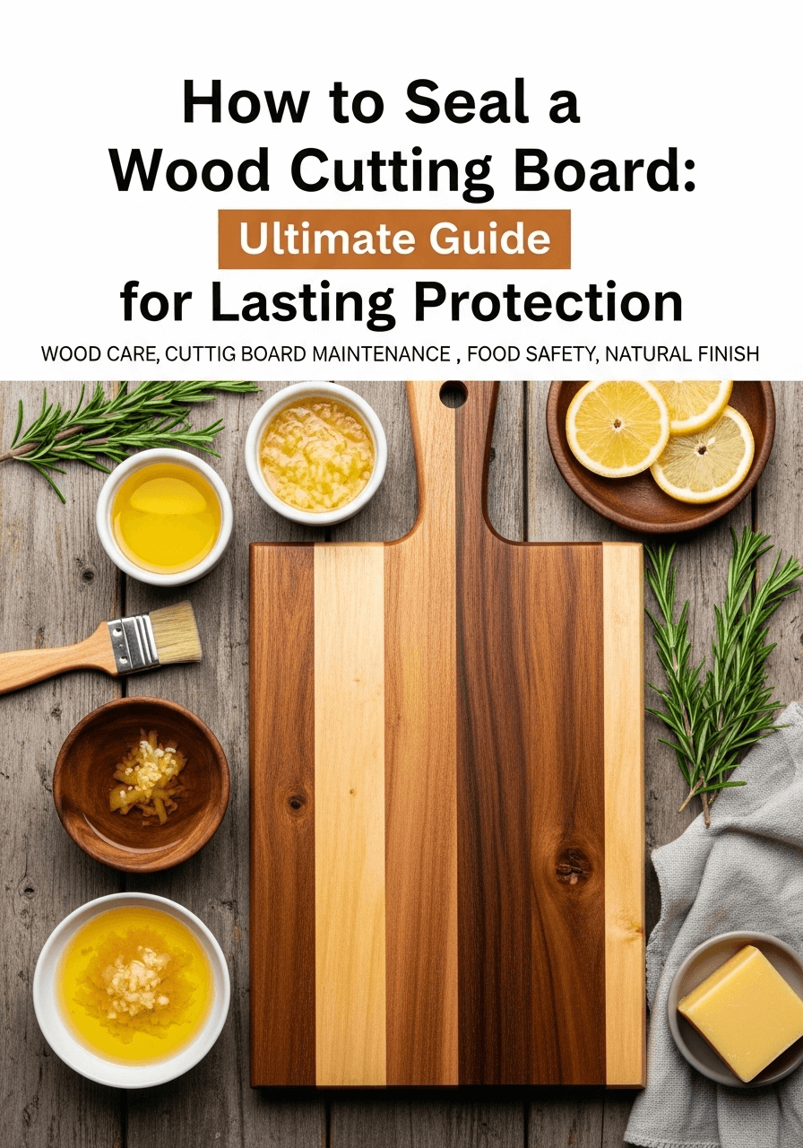 How to Seal Wood Cutting Board: Ultimate Guide for Lasting Protection