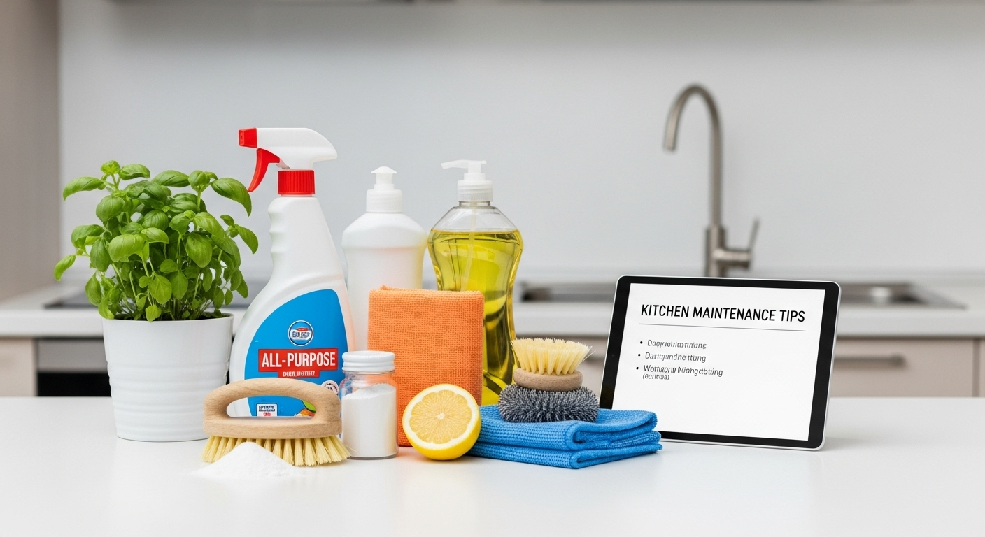 Kitchen Maintenance Tips: Essential Hacks for a Spotless Kitchen