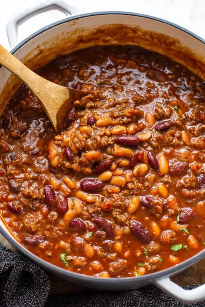 Cowboy Beans Recipe Ground Beef 683x1024