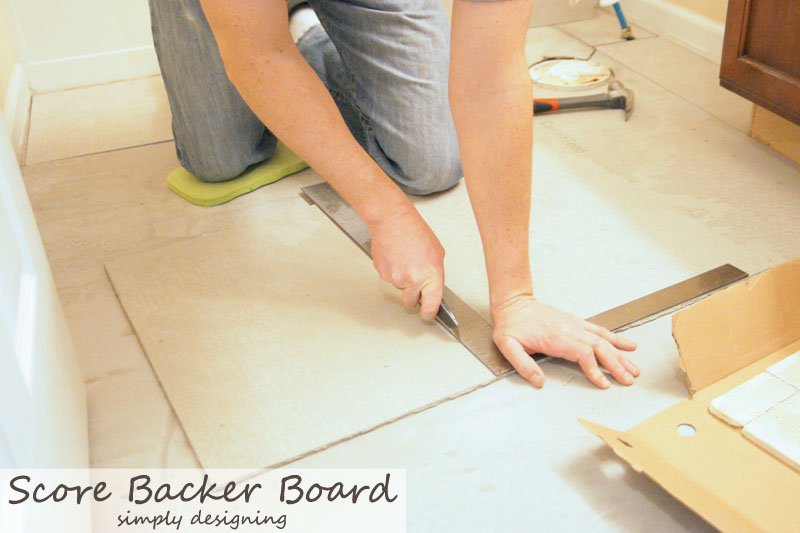 How To Cut Tile Backer Board