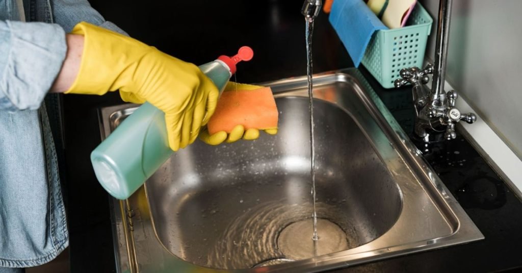 Kitchen Sink Cleaning 1024x535