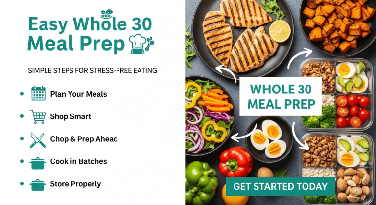 Easy Whole 30 Meal Prep