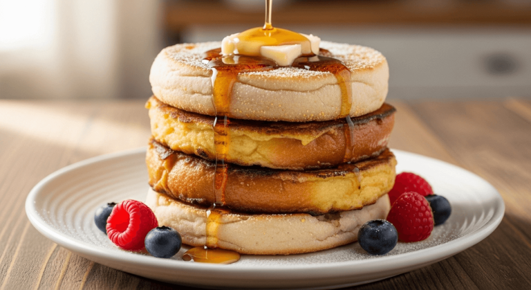 French Toast Using English Muffins