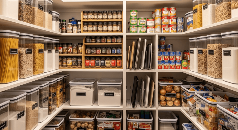 How Organize Kitchen Pantry