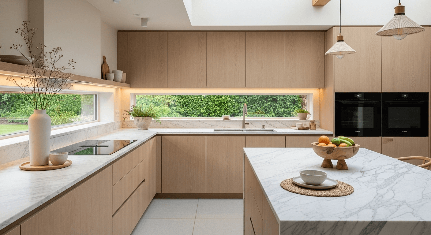 How to Design a Organic Minimalist Kitchen: Effortless Elegance