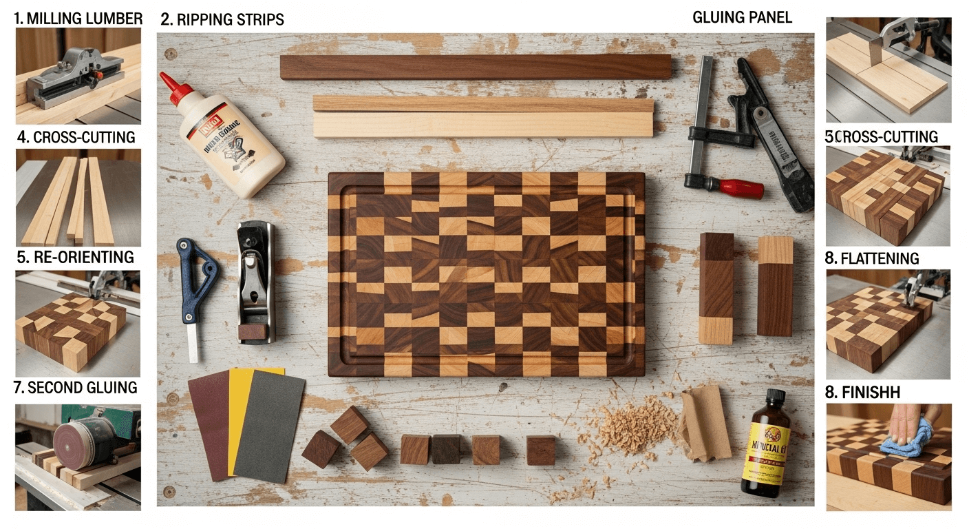 How to Make End Grain Cutting Board: Ultimate DIY Guide for Durability