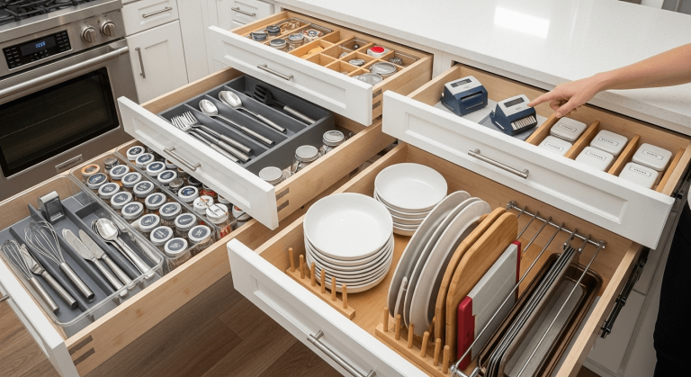 How to Organize Kitchen Drawers