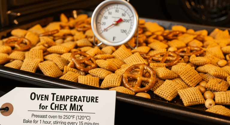 Oven Temperature for Chex Mix