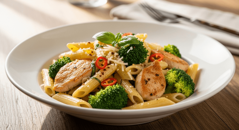 Penne Pasta Broccoli And Chicken