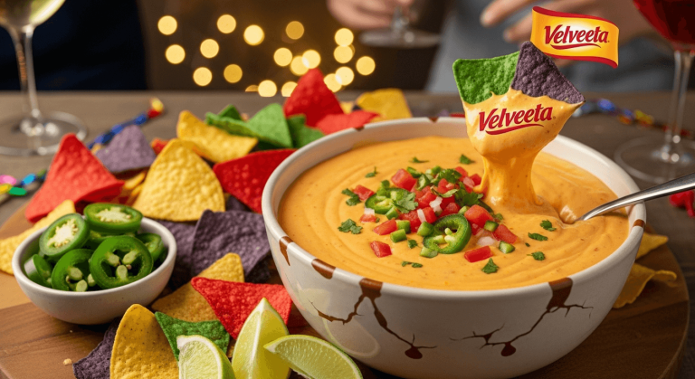 Velveeta Queso Dip With Rotel
