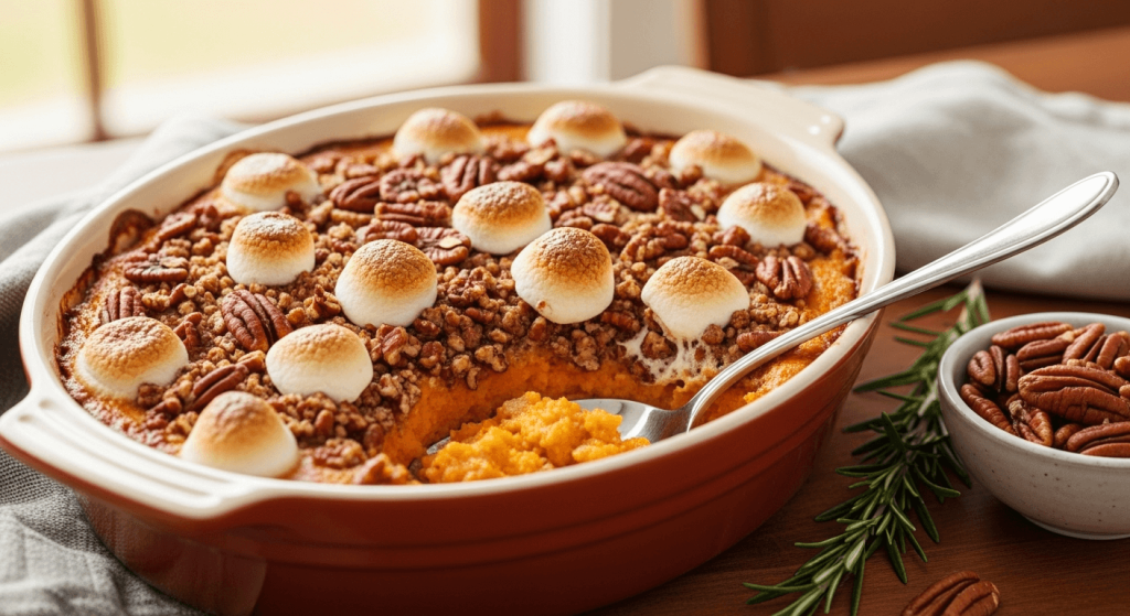 5 Ingredient Sweet Potato Casserole