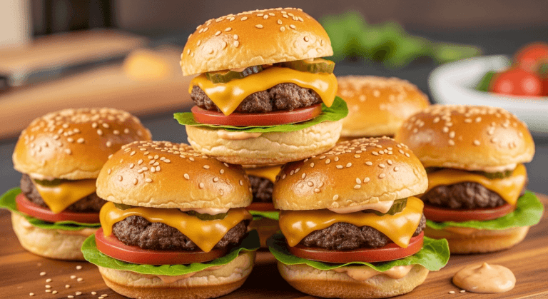 Cheeseburger Sliders Hawaiian Rolls Recipe