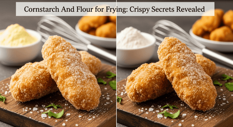 Cornstarch And Flour for Frying