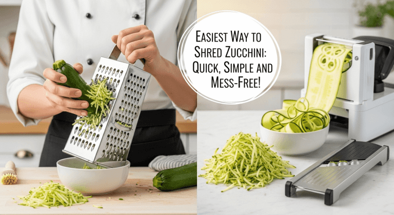 Easiest Way to Shred Zucchini