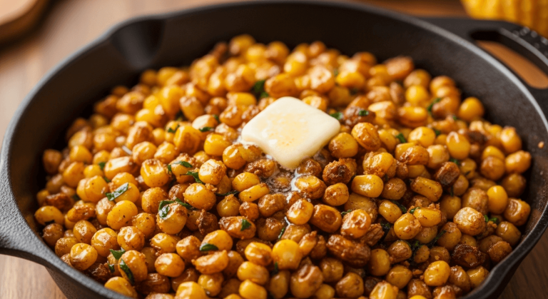 Fried Corn Using Frozen Corn