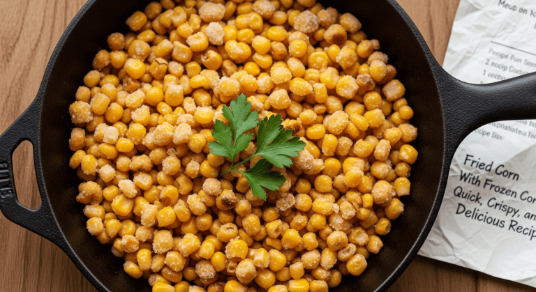 Fried Corn With Frozen Corn