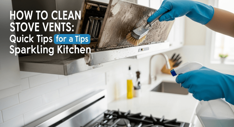 How to Clean Stove Vents