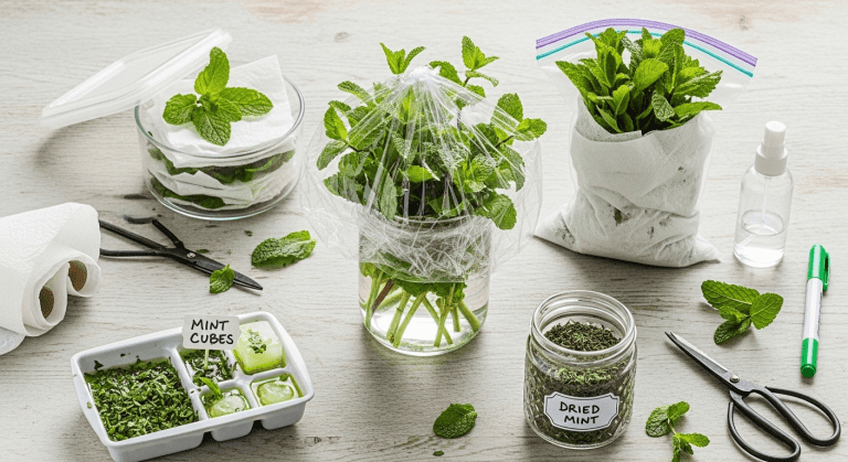 How to Keep Fresh Mint