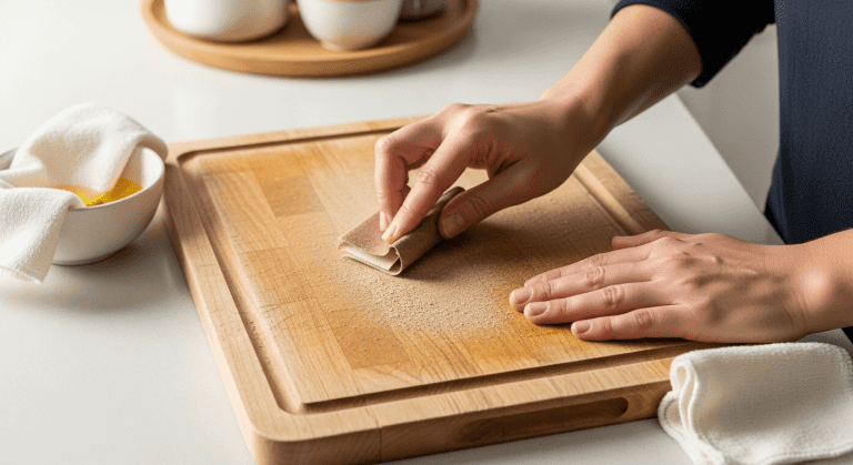 How to Restore and Refinish a Cutting Board