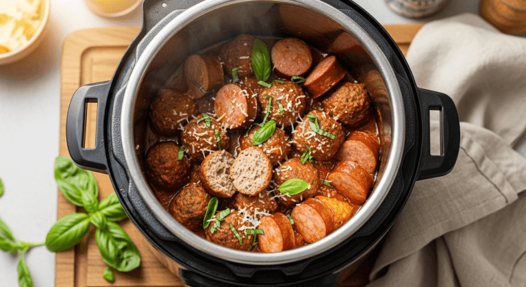 Instant Pot Meatballs And Sausage