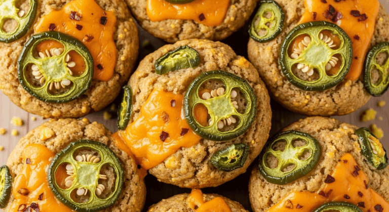 Jalapeno And Cheddar Cornbread Muffins