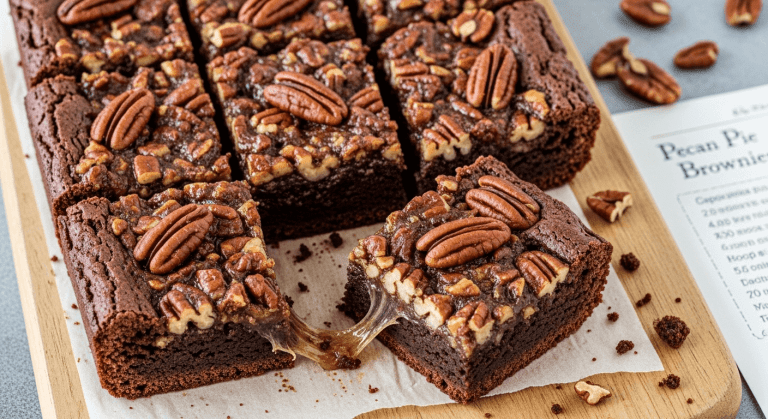 Recipe for Pecan Pie Brownies