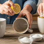 Remove Stains from Coffee Mugs