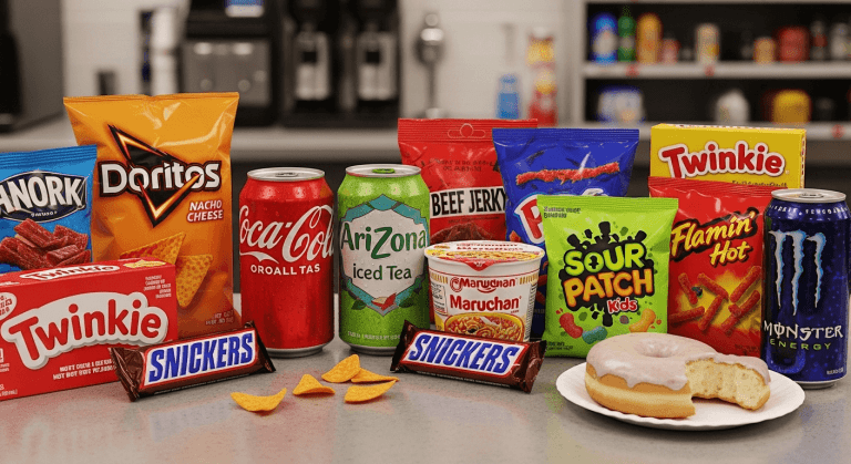 Snacks from the Gas Station