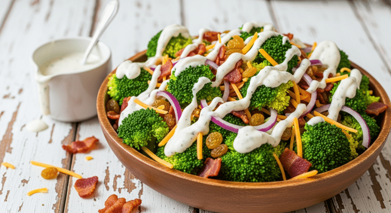 Broccoli Salad With Ranch Dressing