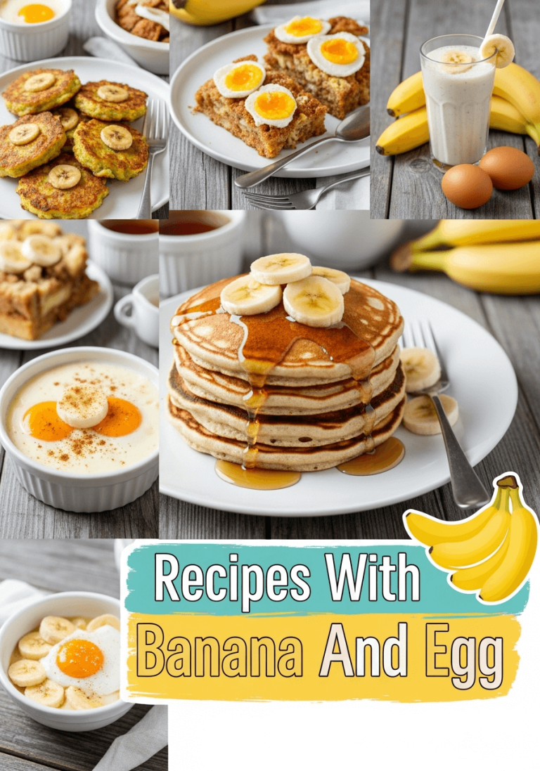 Recipes With Banana And Egg